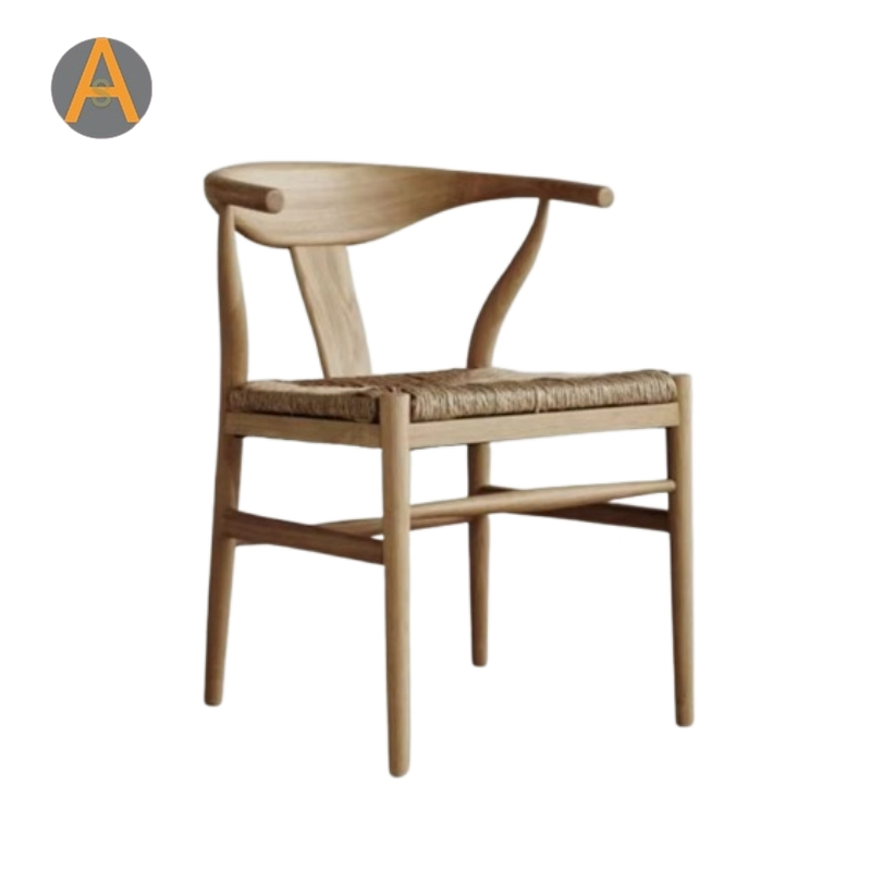New Design Garden Living Room Hotel Restaurant Solid Outdoor Wood Accent Chair