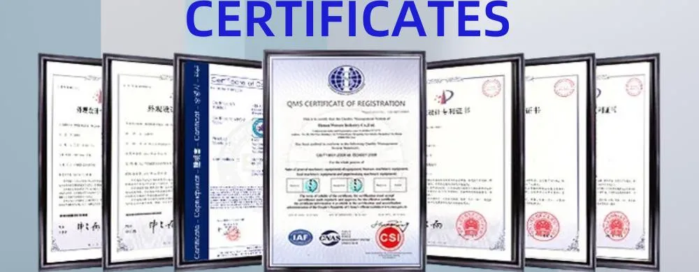 Outstanding Services and Manufacturing Standards