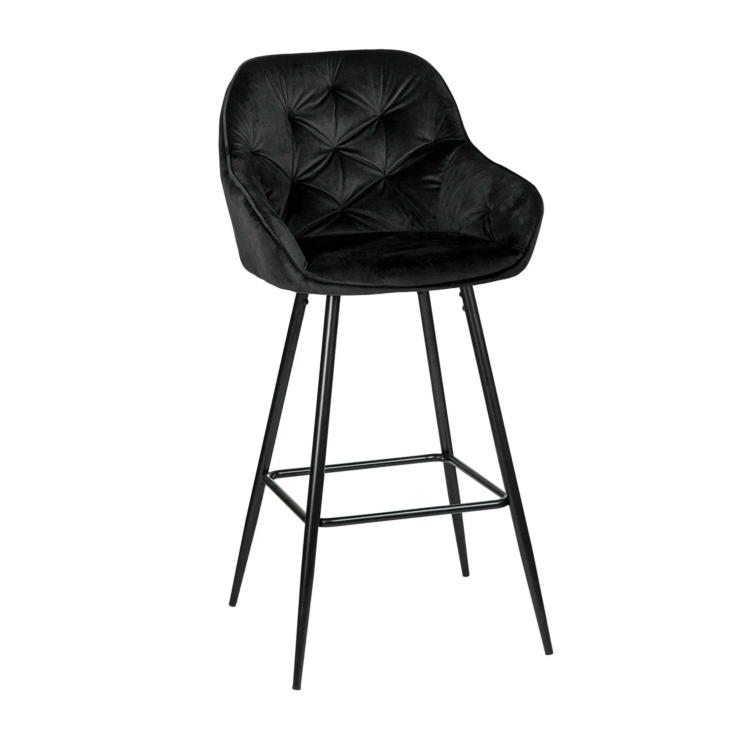 Bar Stools Luxury Furniture Restaurant Nordic Kitchen Cheap Gold High Chair Counter Modern Metal Velvet Bar Stools with Back