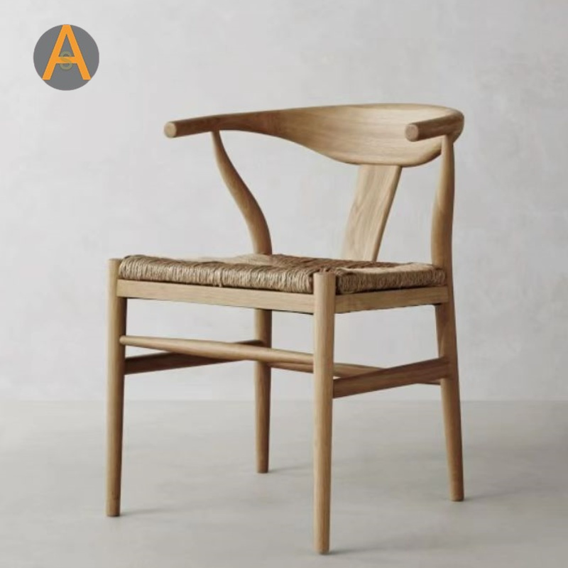New Design Garden Living Room Hotel Restaurant Solid Outdoor Wood Accent Chair