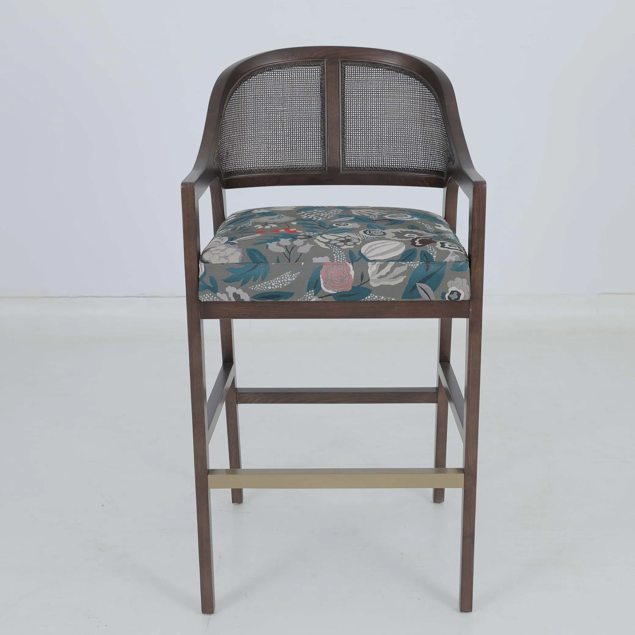 Stylish Counter Height Bar Stools with Durable Wooden Legs