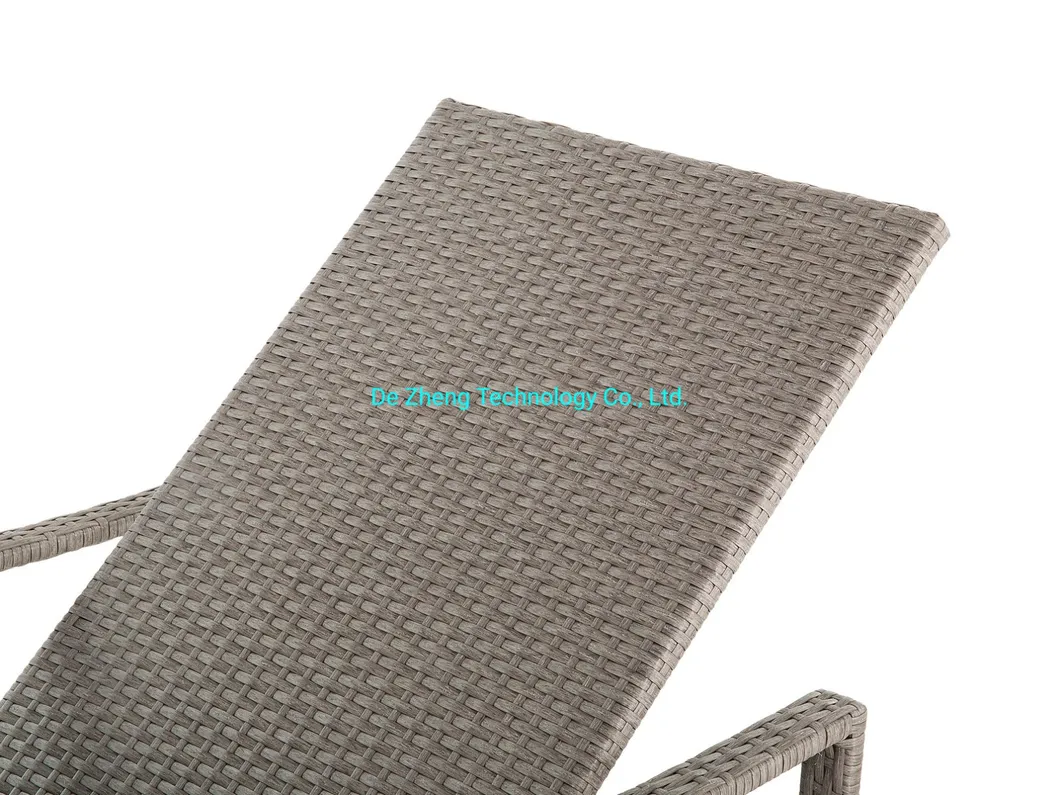 Outdoor Rattan Garden Aluminum Patio Daybed 4