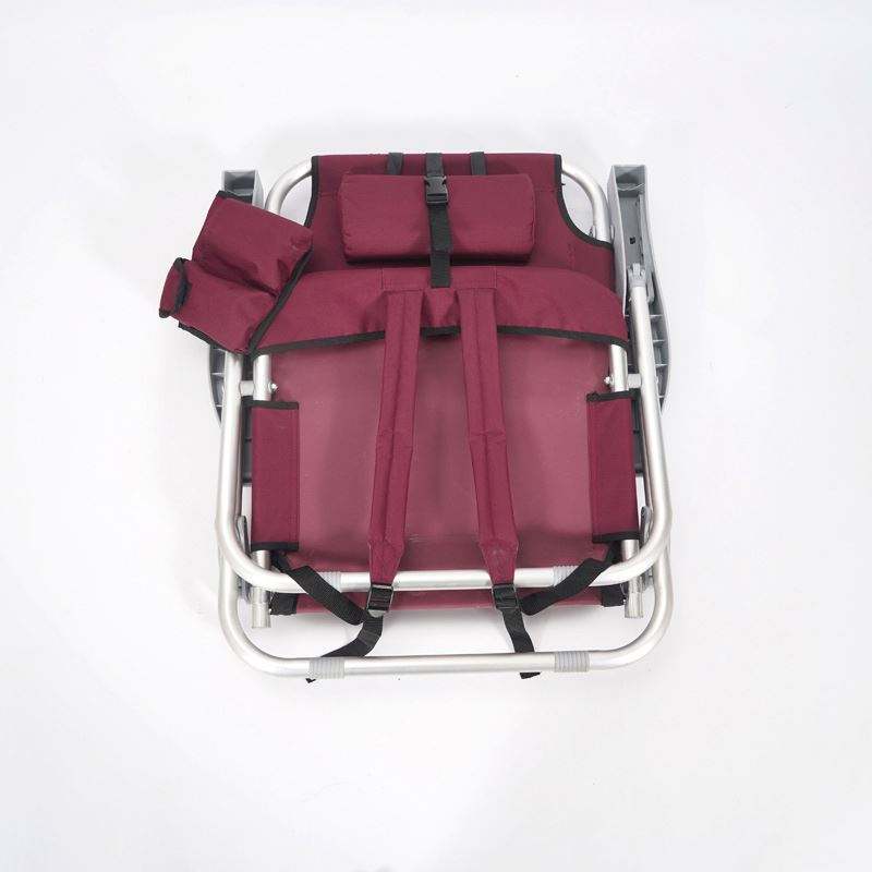 Hot Selling Outdoor Furniture Metal Folding Zero Gravity Beach Chair With Reclining Lounge Design