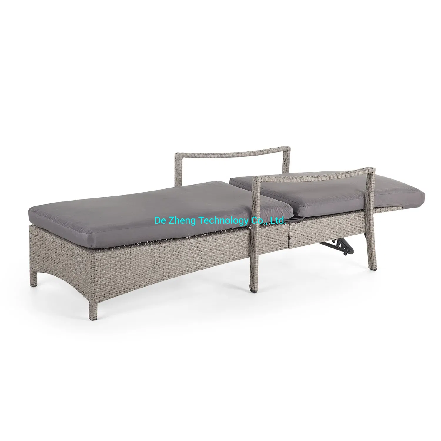 Wholesale High Quality Modern Bistro Outdoor Rattan Garden Aluminum Patio Daybed