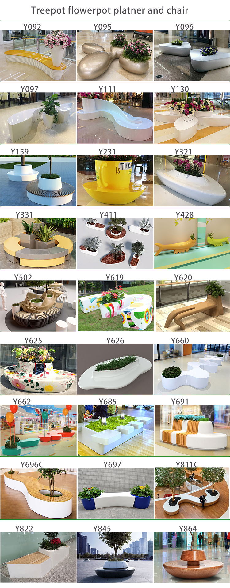 Flowerpot chair design