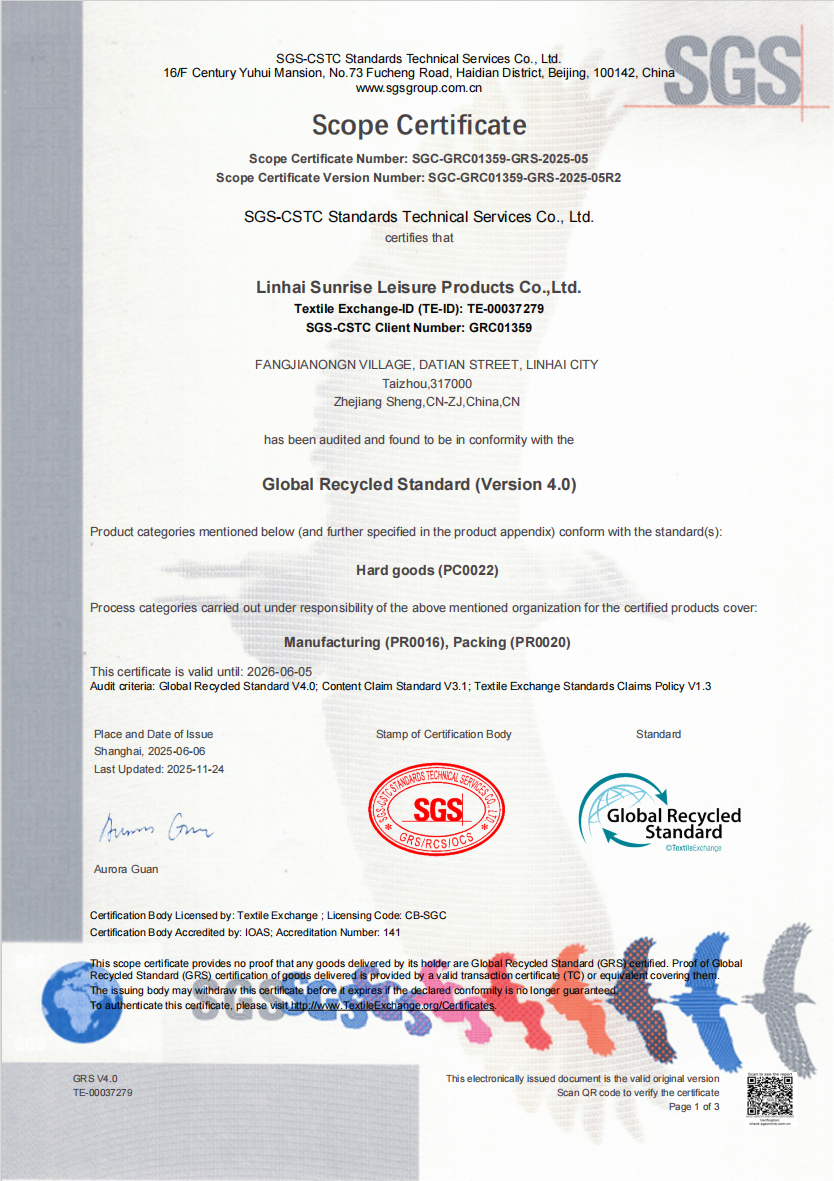 Certification document 2