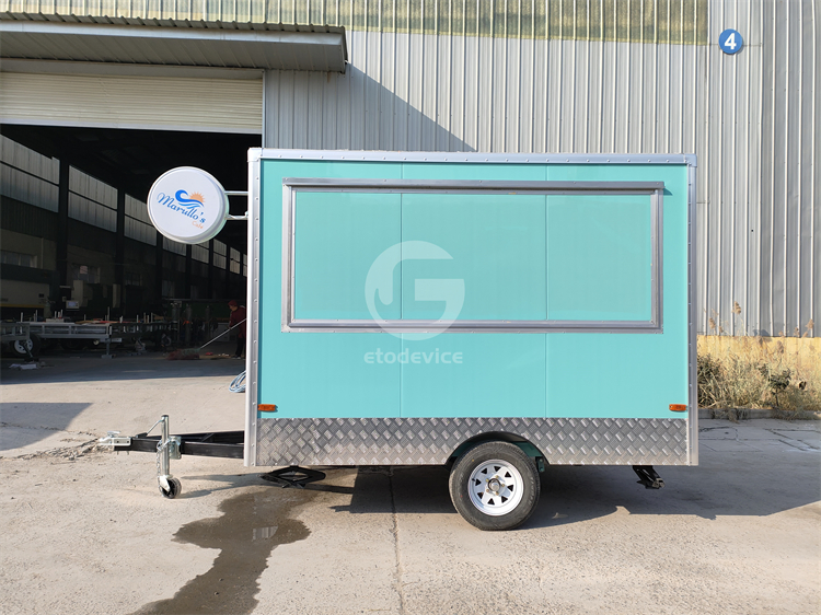 Mobile Bar Pizza Food Trucks Concession Ice Cream Cart