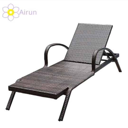 Rattan Recliner Outdoor Furniture Garden Day Bed Sun Lounger