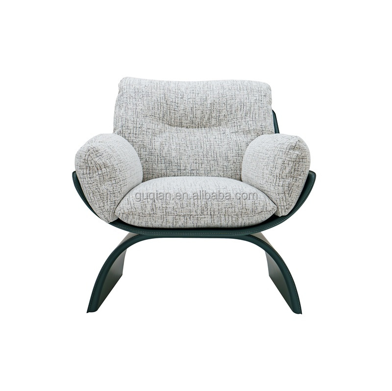 Modern Designer Lounge Chair, Hotel Living Room Sofa Chair