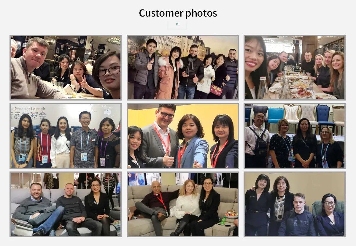 Customer group photo