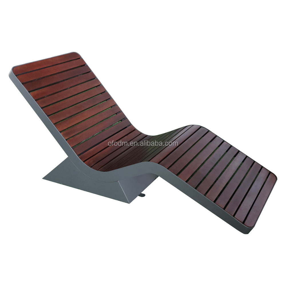 Best Price Contemporary Single Lounge Chair for Hotel Garden &amp; Pool Comfortable and Durable Patio Sun Lounger
