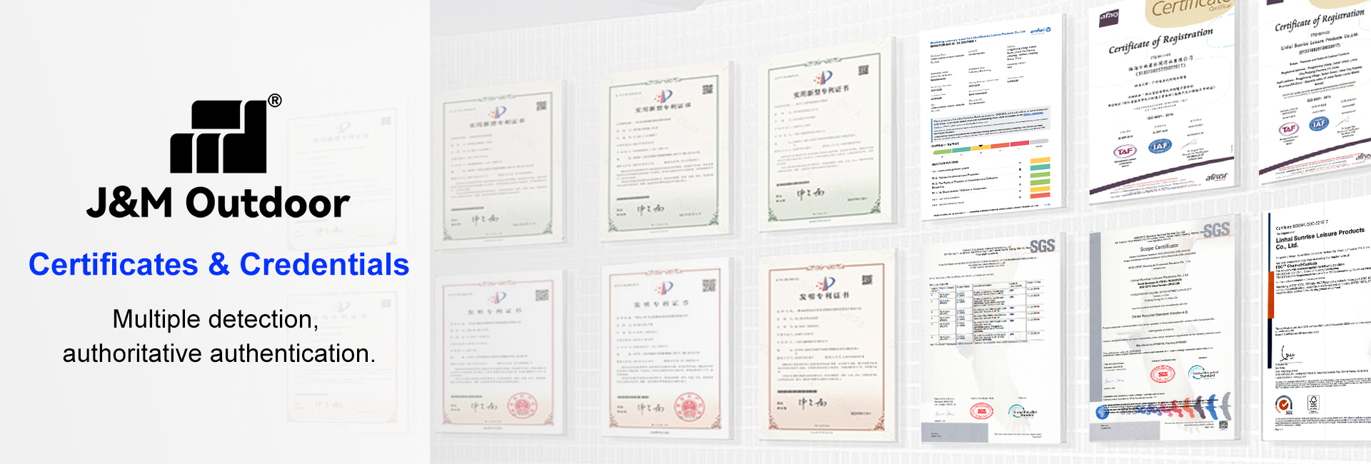 Standard industry certifications