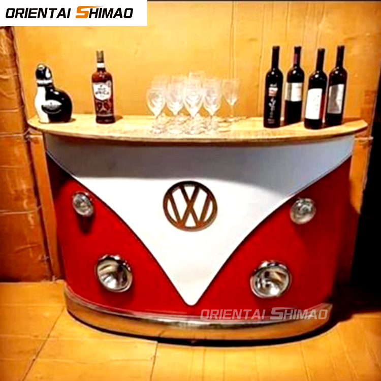 Newly Designed Custom Desserts Display Beer Bar Food Cart