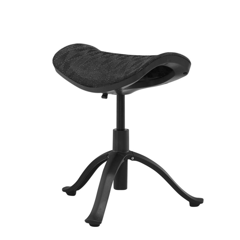 Height Adjustable Office Sit Standing Swivel Mesh Chair Stool For Office Chair