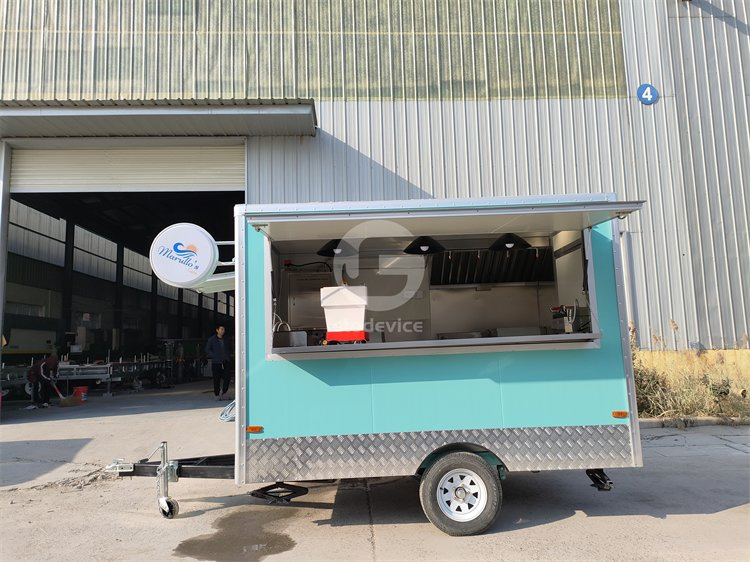Mobile Bar Pizza Food Trucks Concession Ice Cream Cart