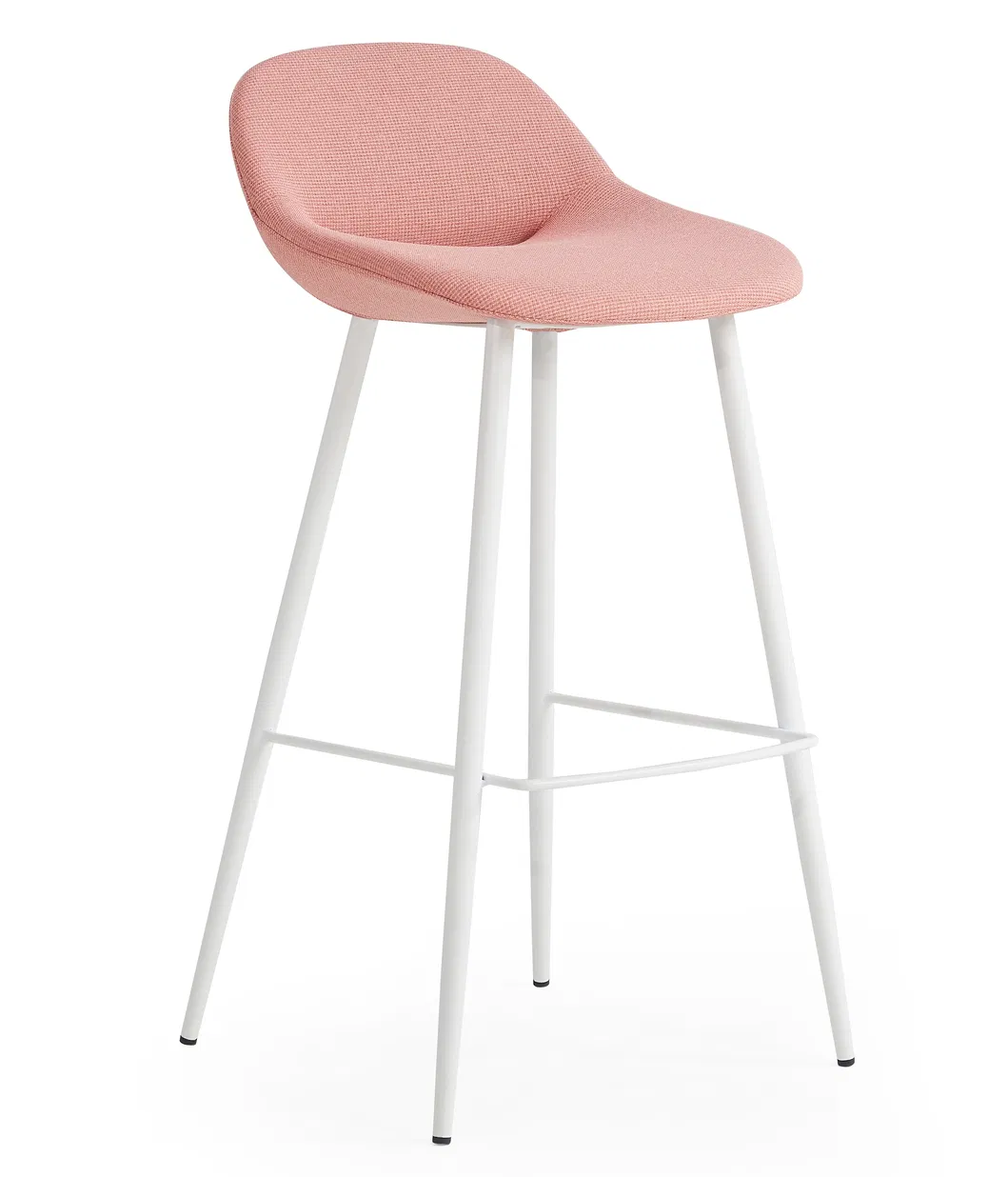 Replica Beso Injection Foam Fabric Steel Base High Counter Bar Stool