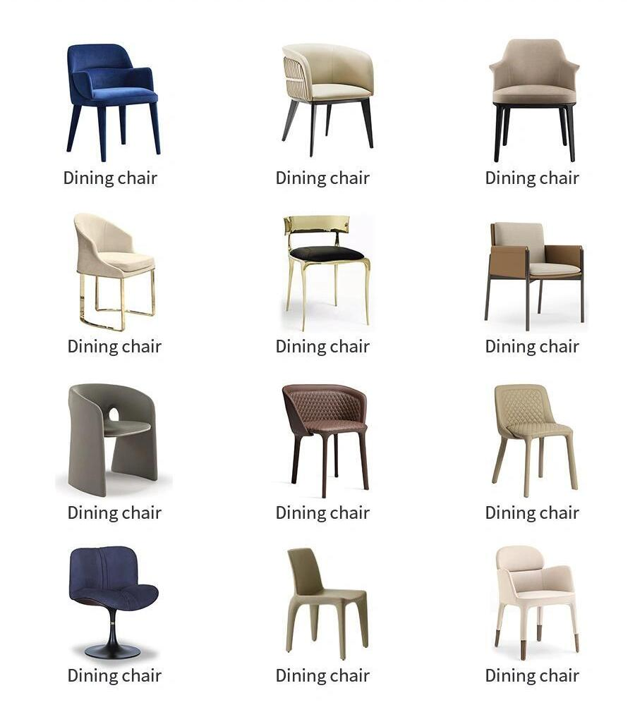Japandi Design Wooden Backrest Accent Chair Luxury Synthetic Leather White Waterproof Restaurant Dining Chairs for Kitchen