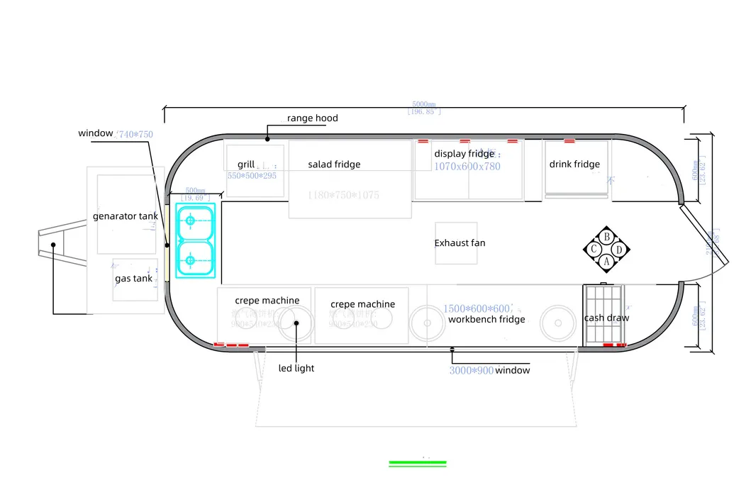 3D Design Layout Blueprint