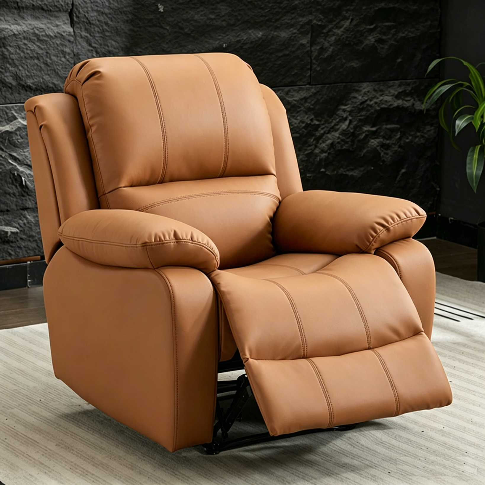 Factory Cheap Relaxing Rock Recliner Swivel Manual Fabric Leather Reclining Modern Design Rotation Glider Recliner Chair
