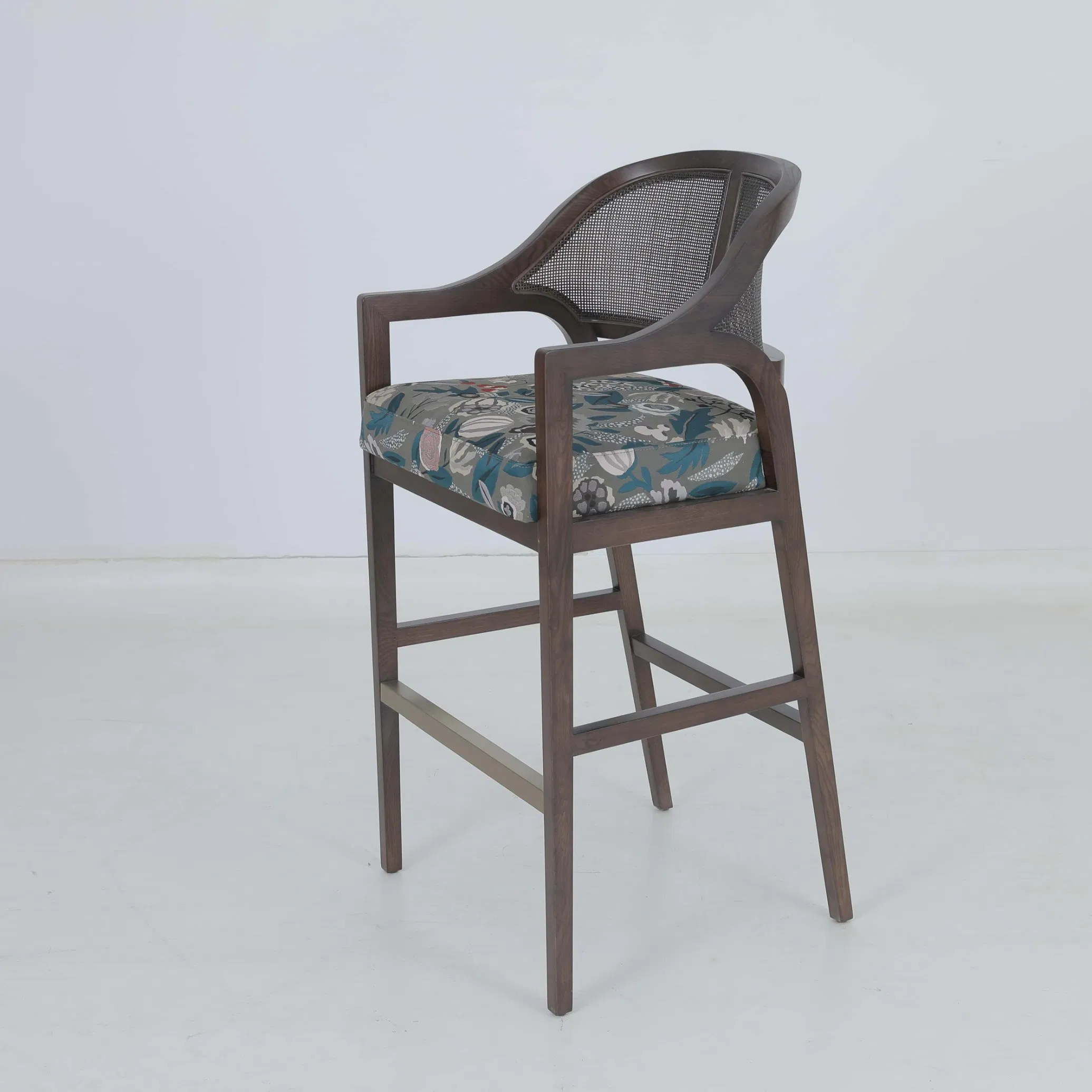 Stylish Counter Height Bar Stools with Durable Wooden Legs
