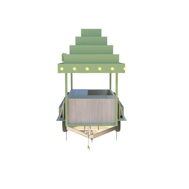 Hot Dog Stand Candy Snacks Bar Dining Car Supermarket Sale Pizza Ice Cream Kiosk Mobile Adult Electric Tricycle Hand Push Food Cart Display