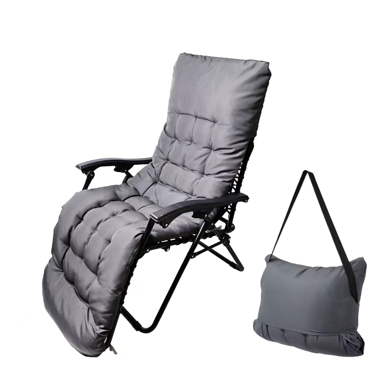 Luxury Aluminum Portable Reclining Zero Gravity Chair Foldable Beach Garden Chair Cushions Eco-Friendly For Outdoor Use