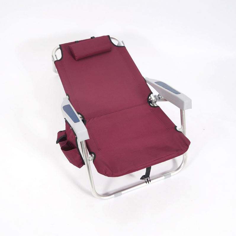 Hot Selling Outdoor Furniture Metal Folding Zero Gravity Beach Chair With Reclining Lounge Design
