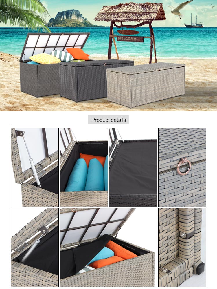 Leisure Garden Wicker Rattan Furniture Bistro Sets Patio Chair & Sofa Table Outdoor