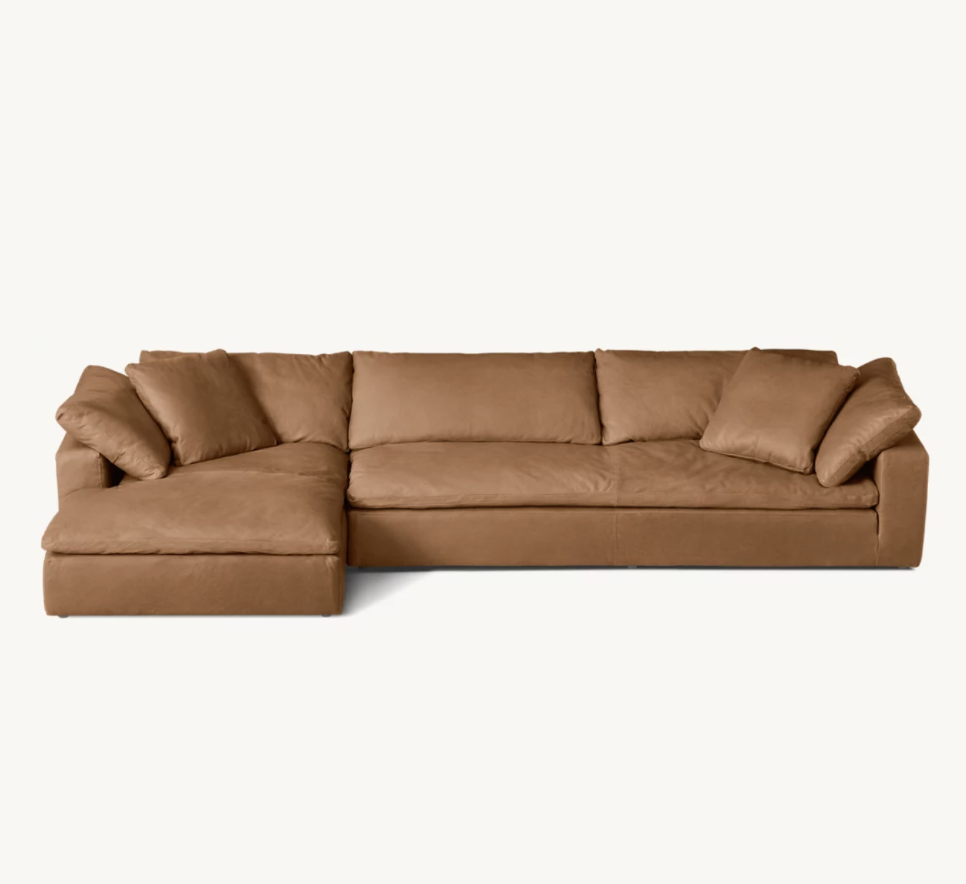 Sassanid OEM Most Comfortable Sofa Living Room Laidback Lounging Sofa Chaise Bench-Seat Sectional