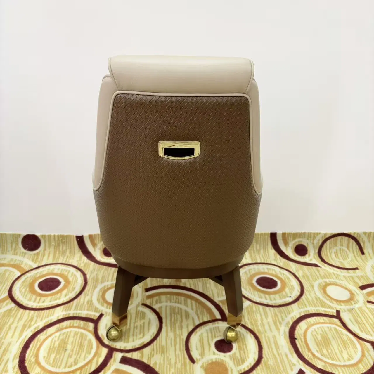 Luxury Baccarat Accent Chair with High-Density Foam Cushion-Free Shipping (Model BCC008)