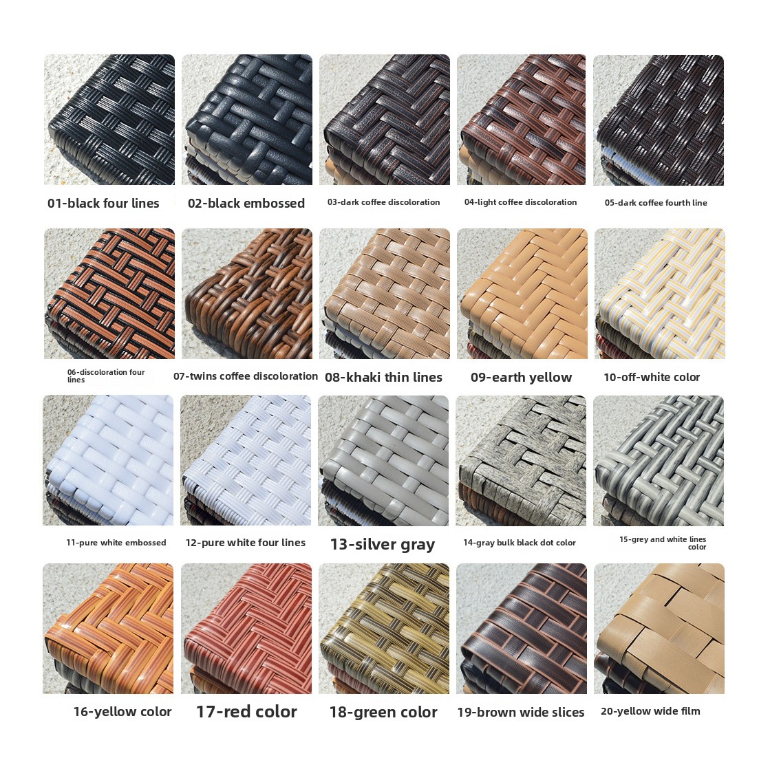 Wholesale Outdoor Patio Garden Aluminum Bamboo Frame PE Rattan Table and Chairs French Cafe Bistro Restaurant Furniture