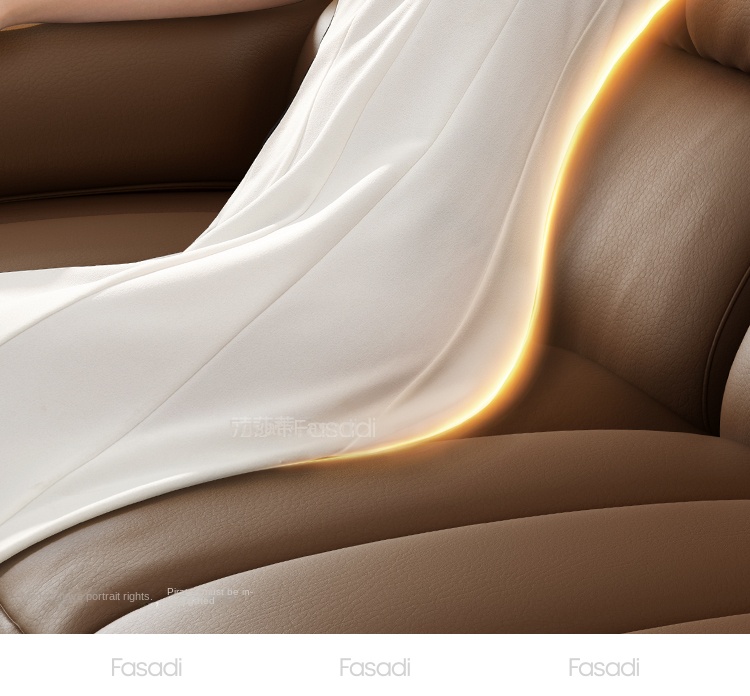 Modern Genuine Leather Recliners Set 20