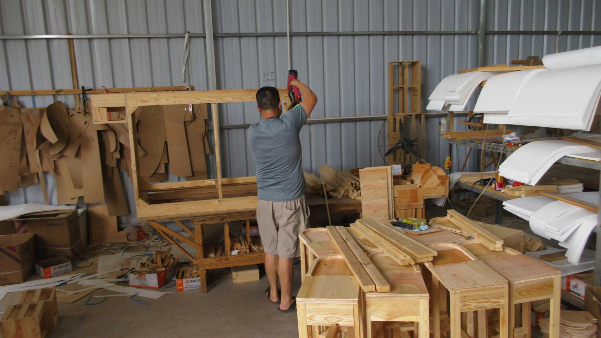Wood Frame Assembly