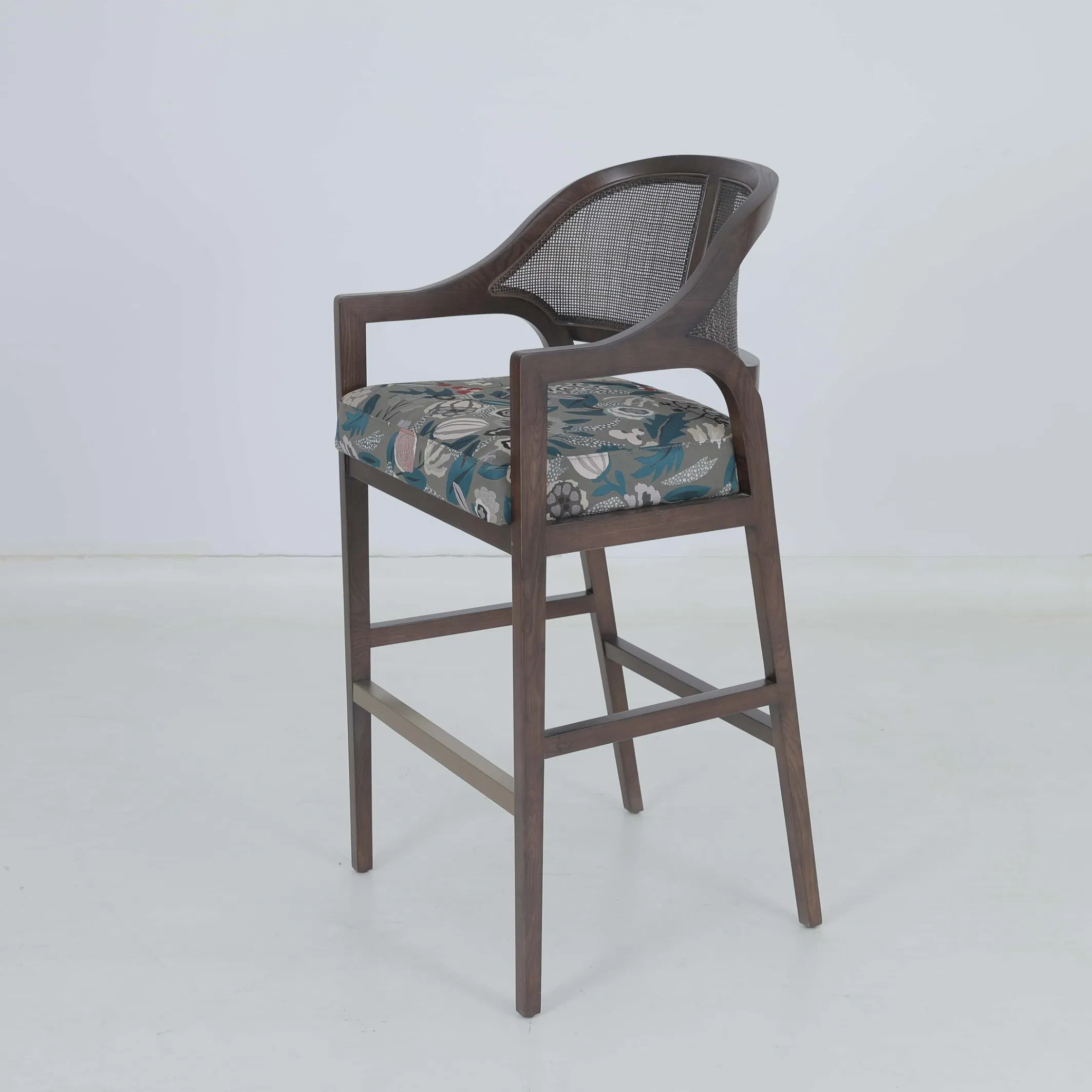 Stylish Counter Height Bar Stools with Durable Wooden Legs