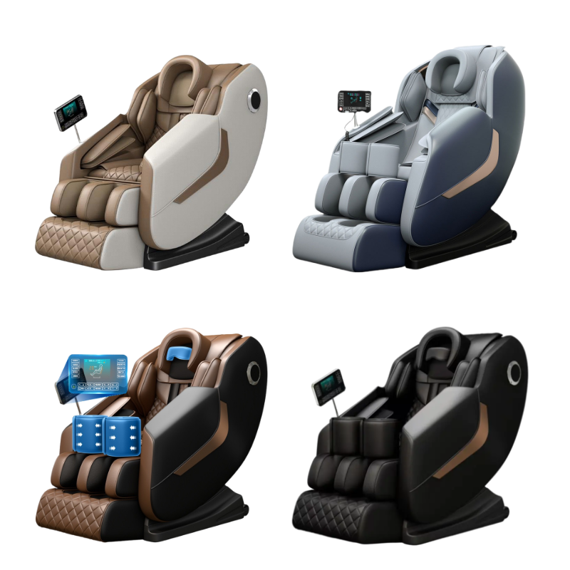 Zhipin Zero Gravity Electric Sofa Shiatsu Heating Bluetooth Speaker Full Body 3D Massage Chair CE Certified Home Use