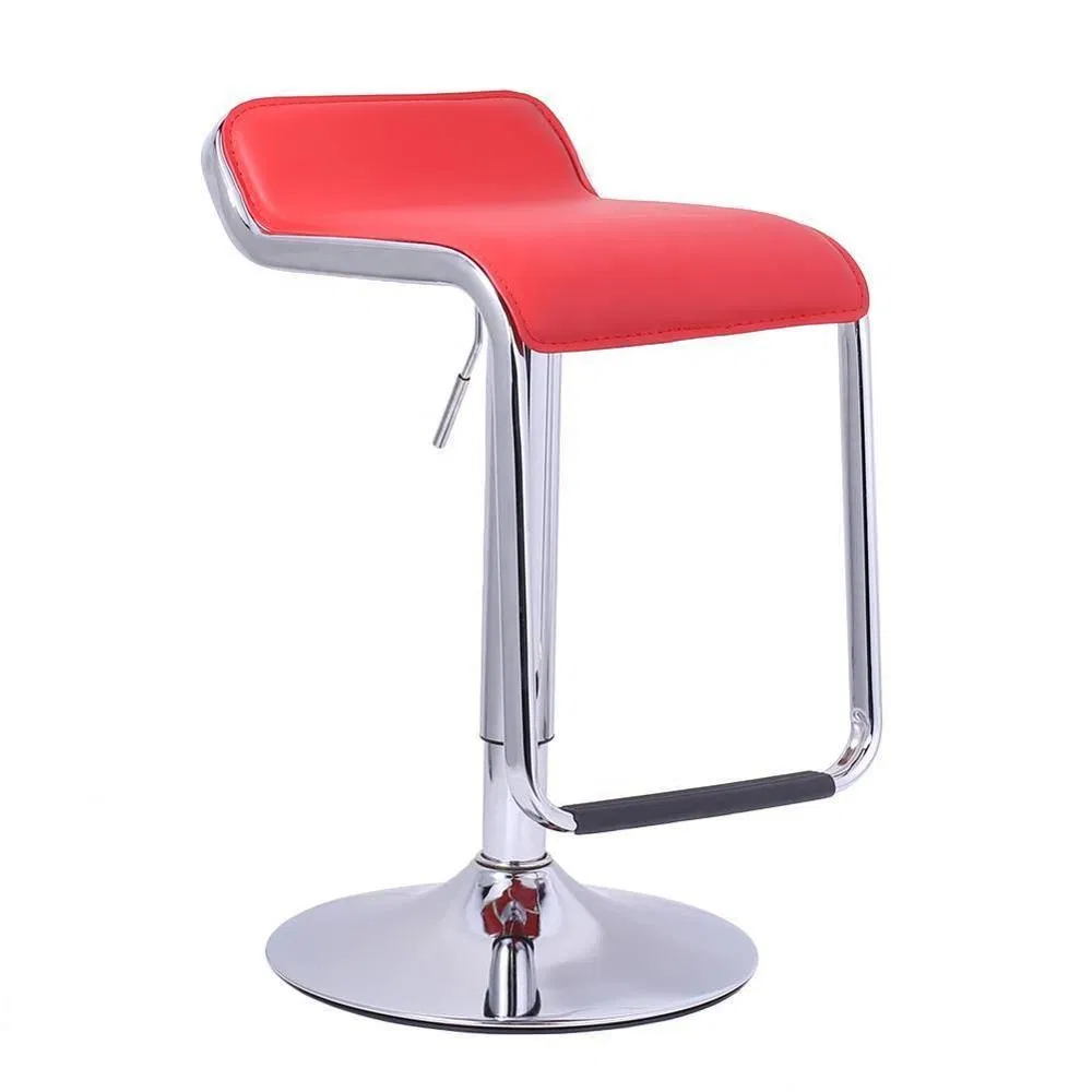Hot Selling Kitchen Cafe Counter Height Adjustable Swivel Metal Bar Stool (ZG18-021)