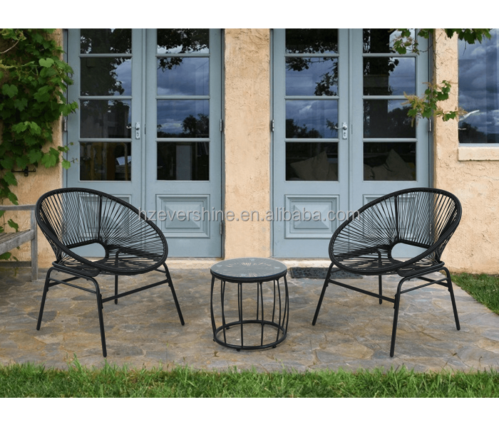Rattan Balcony Set View 2