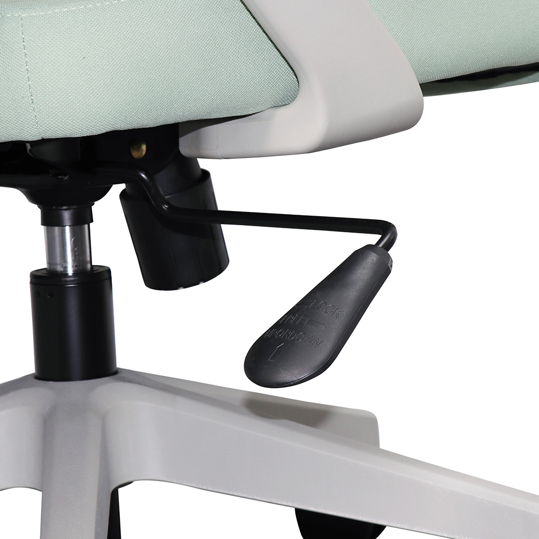 2026 New Model Via Lanie Ergonomic Task Mesh Office Chair Plastic Frame Fixed Arms 360 Swivel Height Adjustable Multiple Colors