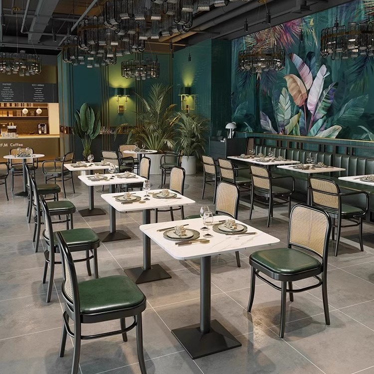 Wholesale Restaurant Furniture Booth Fast Food Restaurant Tables Cheap Sets Used Restaurant Chairs And Tables Set