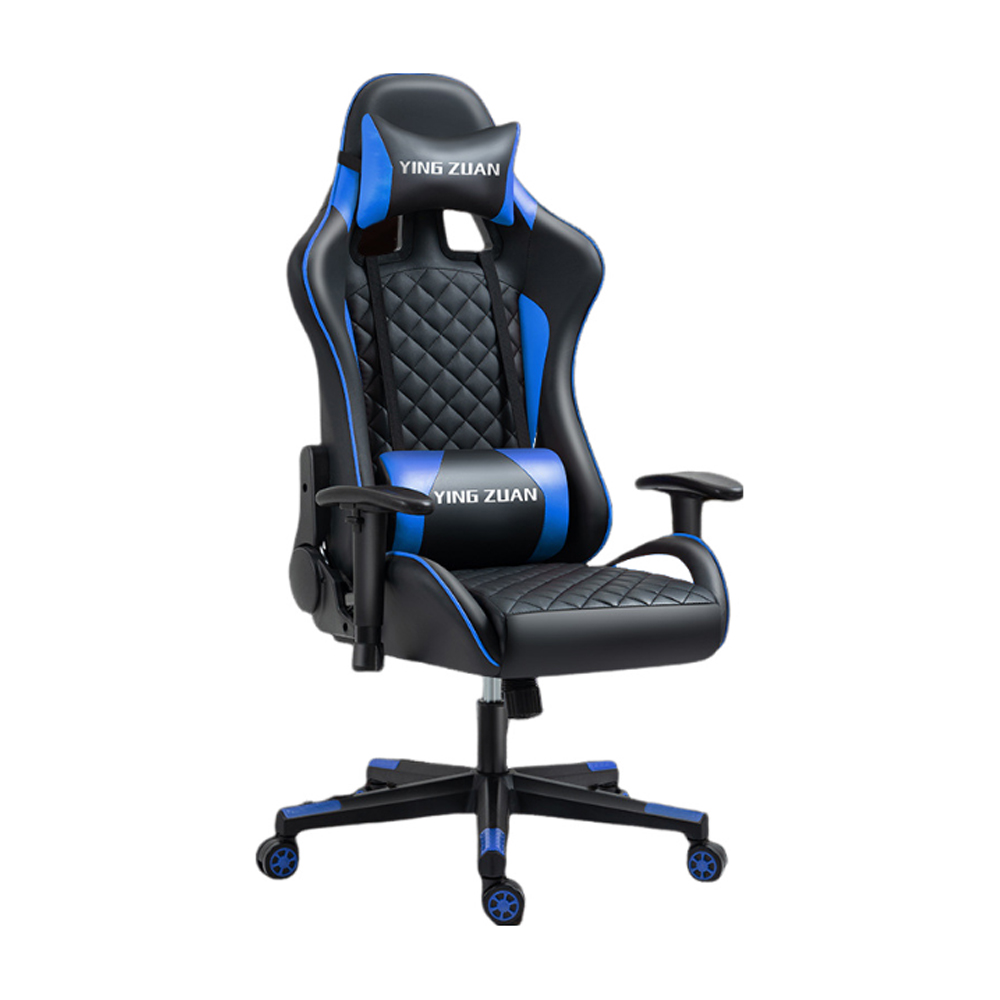 Ergonomic Gaming Chair High Quality PU Leather Swivel Recliner Racer Sport Gaming Chaise Furniture Black Gamer Chair With RGB