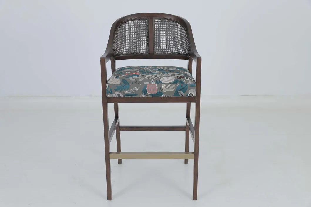 Stylish Counter Height Bar Stools with Durable Wooden Legs