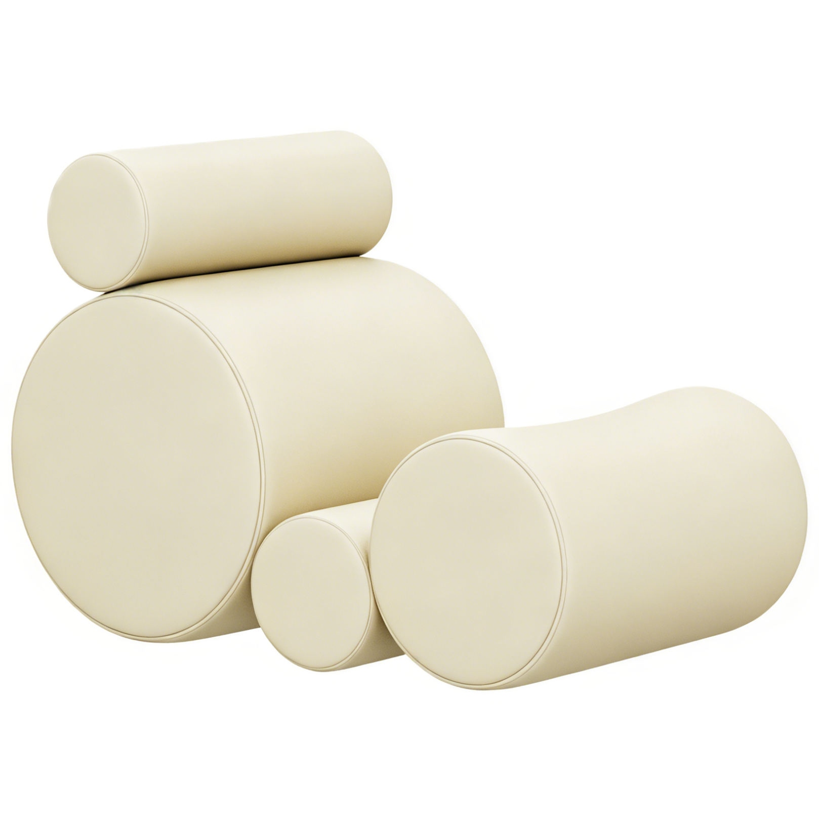 New Design Wholesale Single Leisure Sofa Chair Ultra Fiber Leather Ergonomic Lazy Lounger Modern Living Room Furniture
