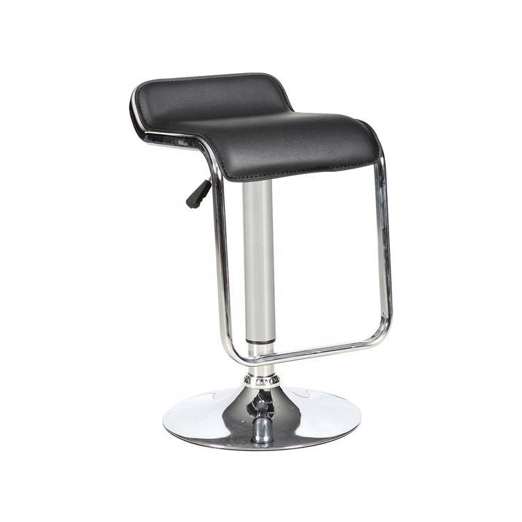 Hot Selling Kitchen Cafe Counter Height Adjustable Swivel Metal Bar Stool (ZG18-021)