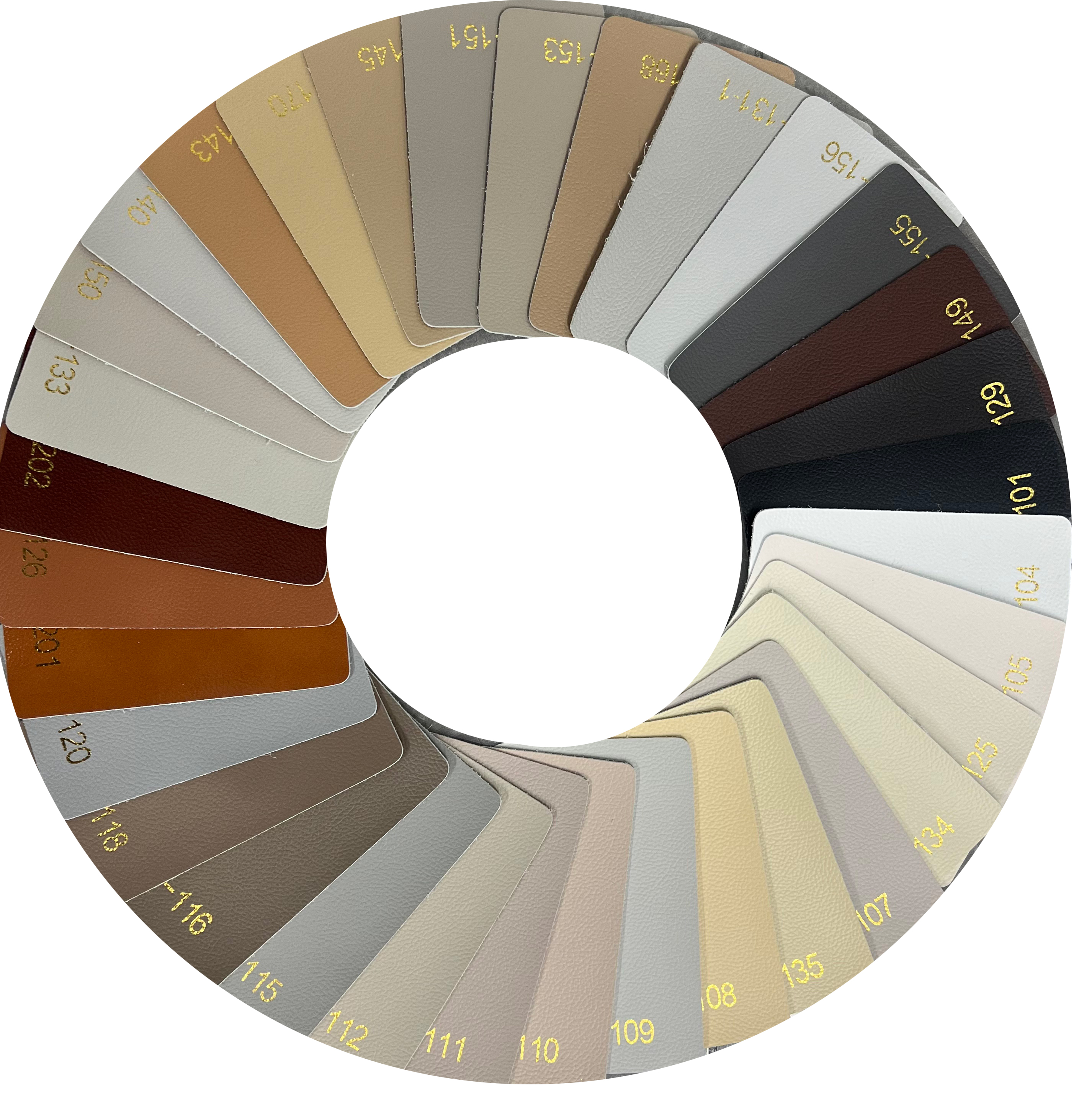 Color Options Chart