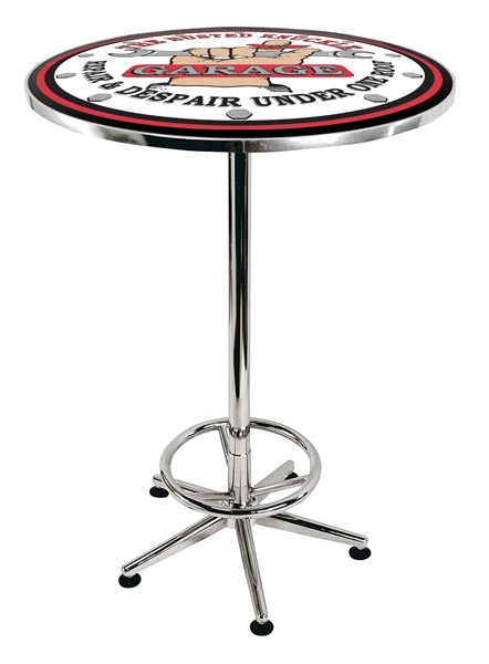 Restaurant Bar Counter Classic Metal Bistro Pub Bar Table Furnitures Rotating Lift Table