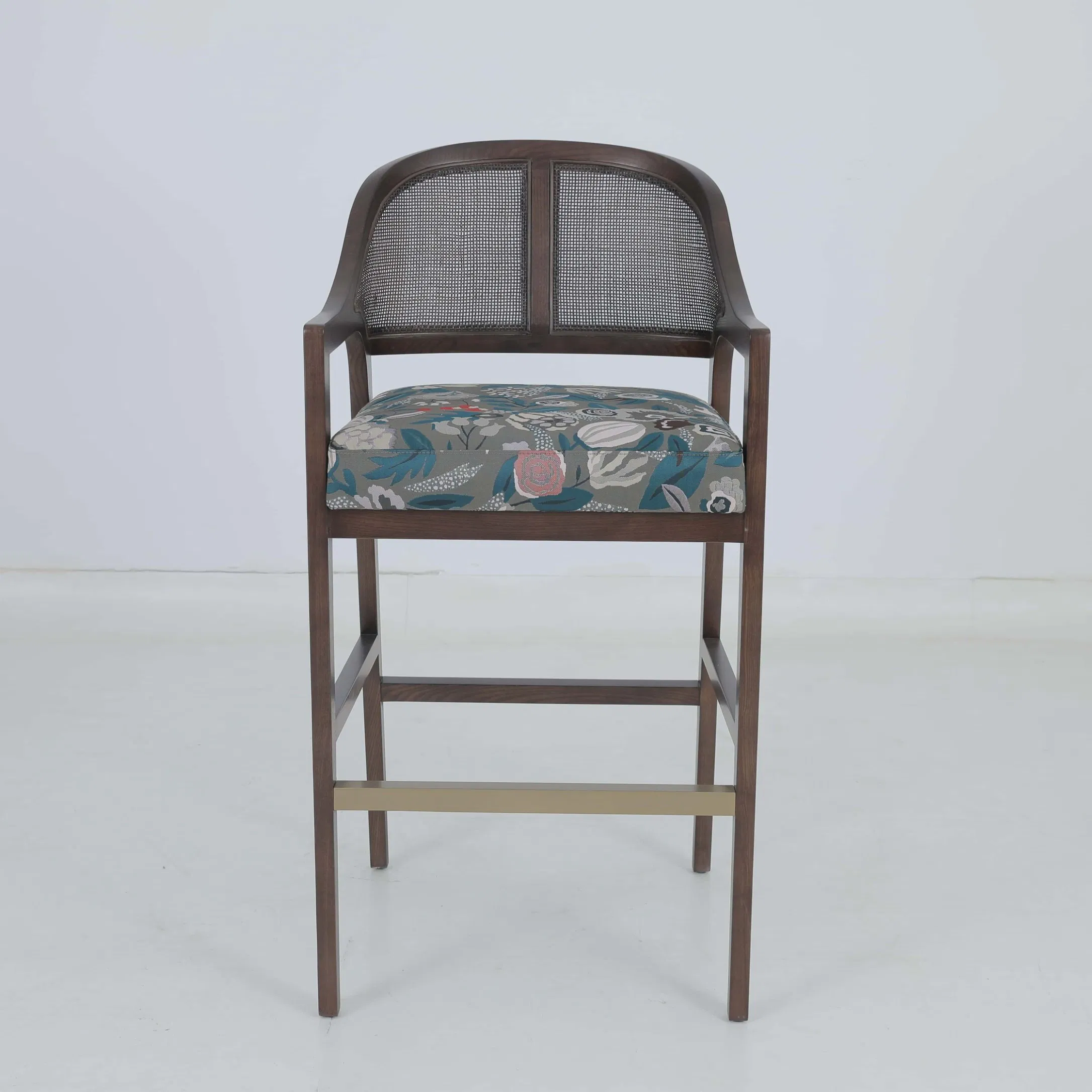 Stylish Counter Height Bar Stools with Durable Wooden Legs