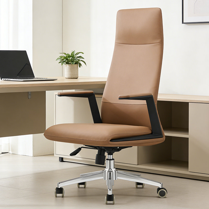 Modern Luxury Chair Office Furniture Comfortable PU Reclining Office Chair Sillas De Oficina Leather Boss Ergonomic Office Chair