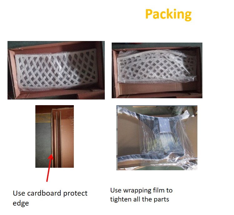 Packing and Shipping Details