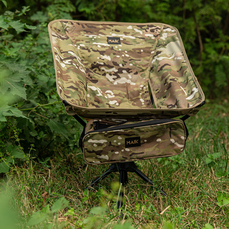 Aluminum Modern Lounge Chair-Portable Outdoor Camping Garden Chair Lightweight Foldable 360 Degree Rotatable Frame Bedroom Gym