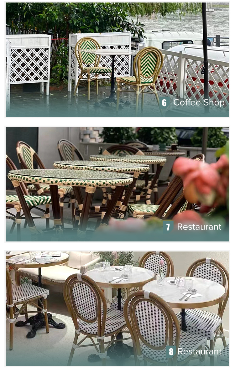 Leisure rattan chair view 5